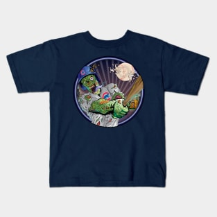 chicago cubs zombie Kids T-Shirt